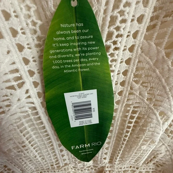 NWT FARM Rio White Morada Boa Guipure Lace Maxi Dress Size XS is available  for purchase on au PAY Market - Imported Goods Online Store Co.Ltd. | au  PAY Market - Online
